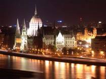 Budapest Parliament At Night