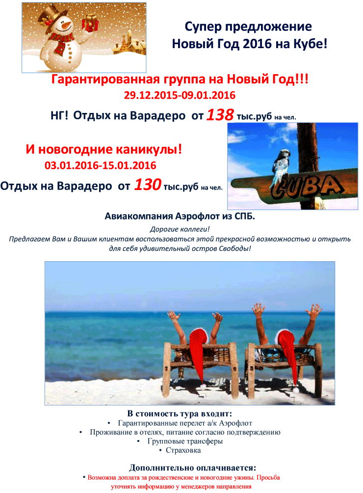 Индивидуальные Туры На Новый Год